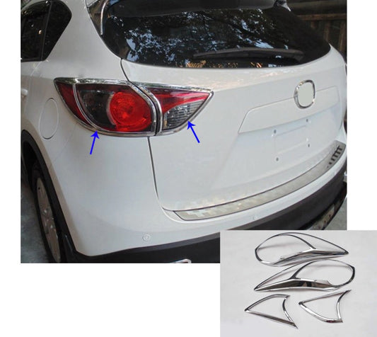 Mazda CX5 KE Chrom Abdeckung Hinteres Licht Rückleuchte Hecklicht