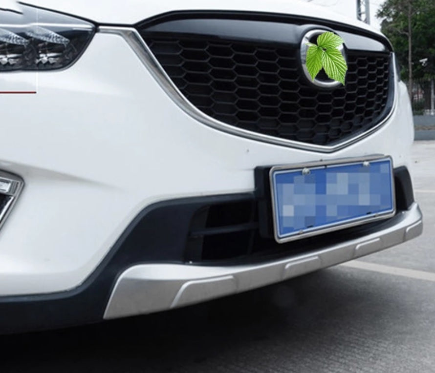 Mazda CX5 KE Chrom Edelstahl Ladekantenschutz Abkantung Stoßstange Schutz