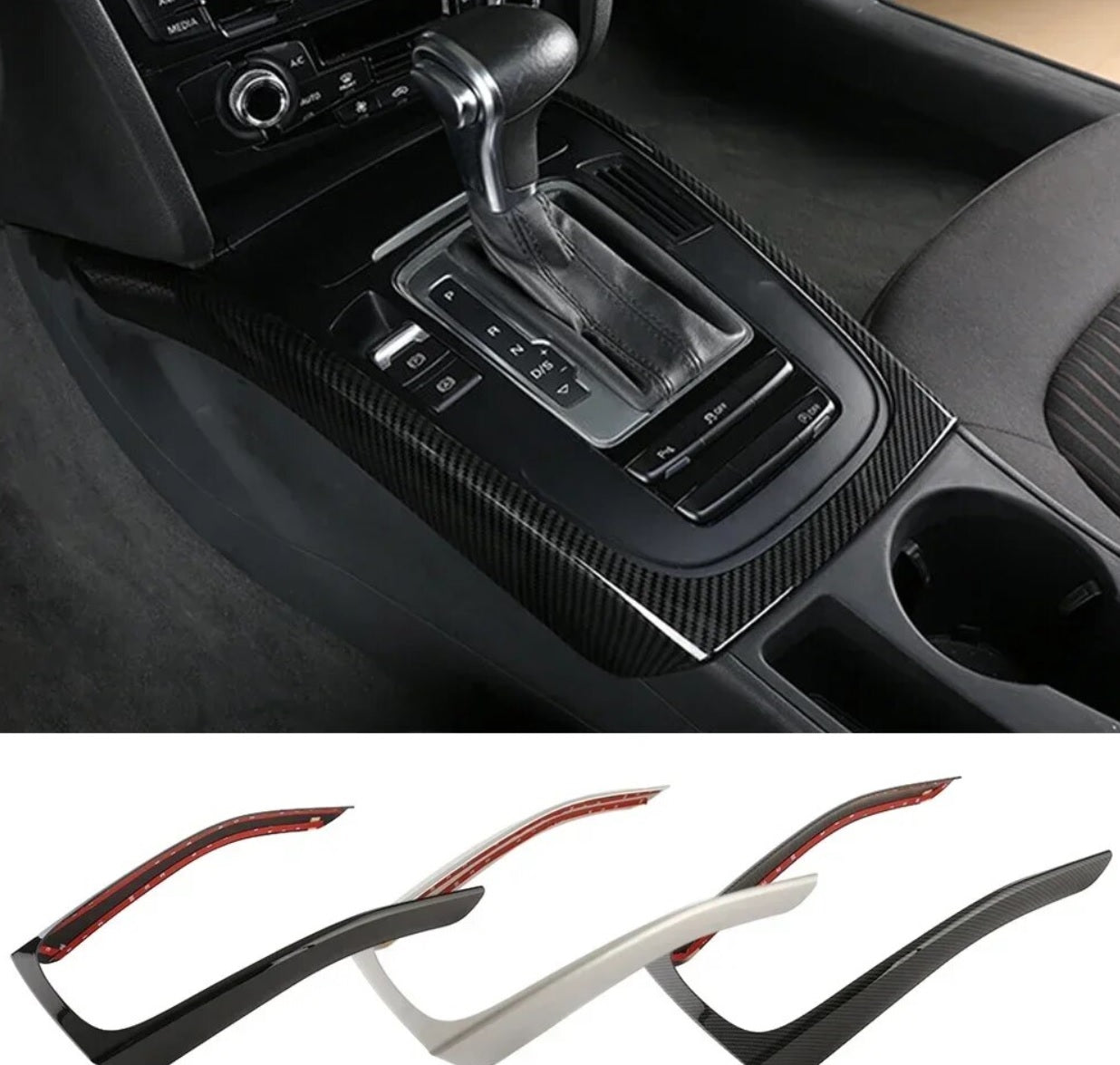 Audi A4 B8 Mittelkonsole Schaltehebel Getriebe Gehäuse Abdeckung