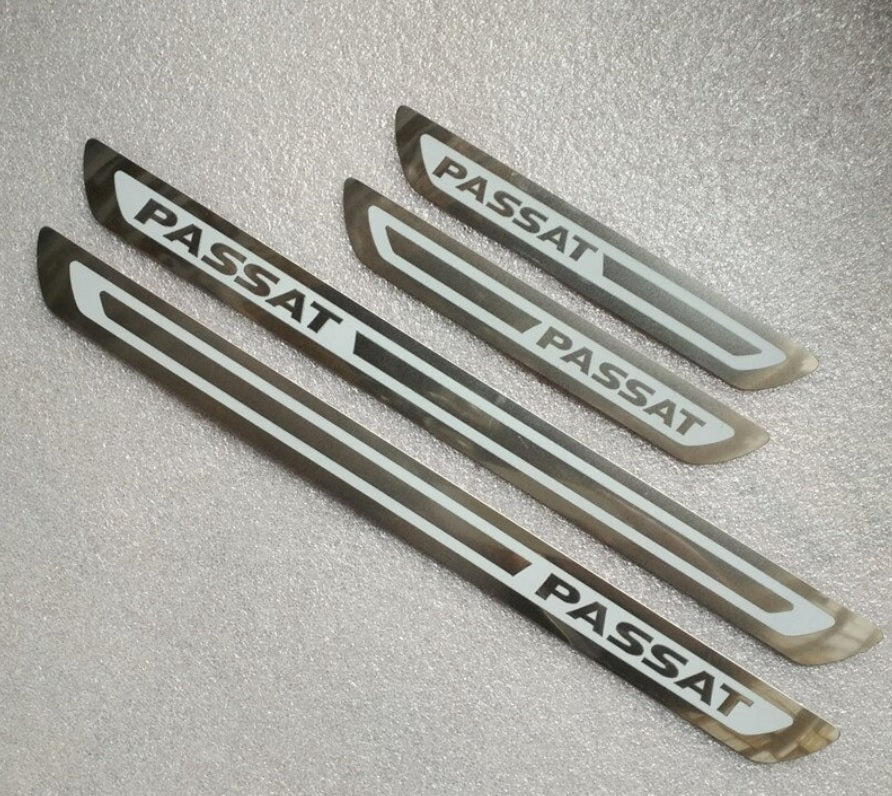 VW Passat B7 Edelstahl Einstiegs Leisten Tür Schweller Abdeckung