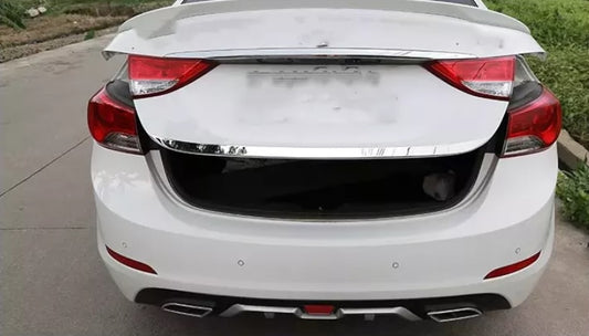 Hyundai Elantra MD Kofferraum Gepäckraum Abdeckung Hinten Leiste